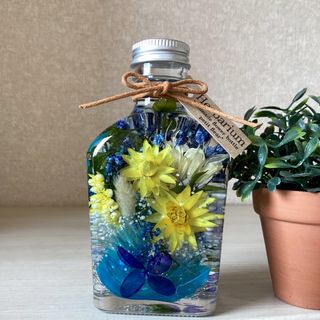 ハーバリウム　夏色　ウィスキー150ml(その他)