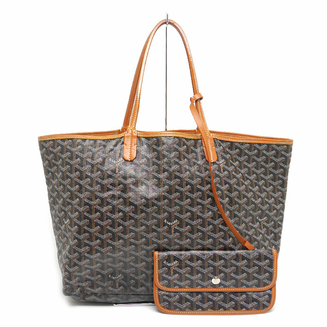 GOYARD(ゴヤール)のゴヤール GOYARD サンルイPM トートバッグ ブラック×ブラウン A4対応 レディースのバッグ(トートバッグ)の商品写真