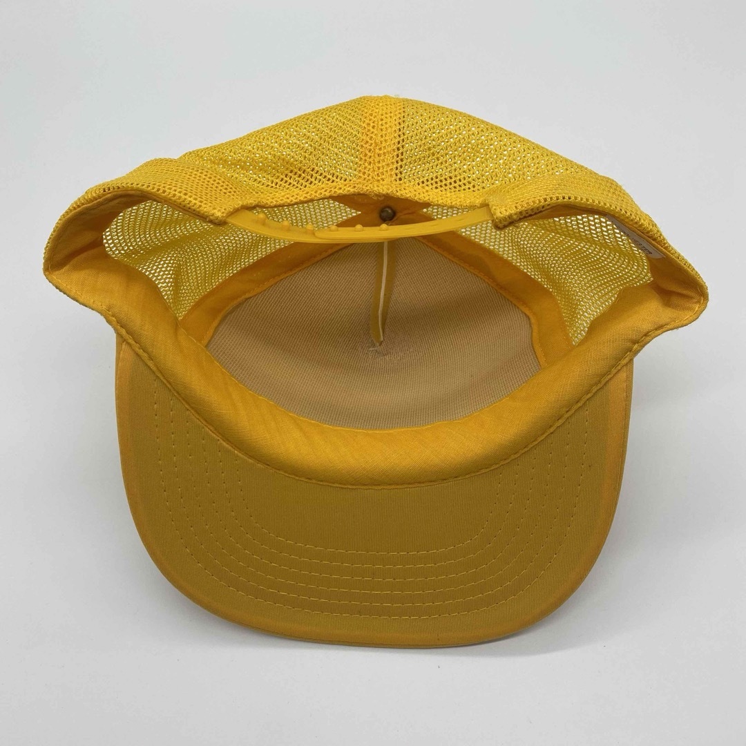 VINTAGE(ヴィンテージ)の80s　ヴィンテージ　企業モノ　プリントロゴ　トラッカーキャップ　スナップバック メンズの帽子(キャップ)の商品写真
