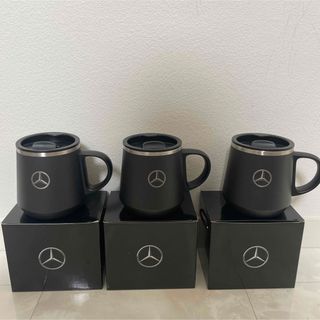 Mercedes-Benz - 新品！メルセデス・ベンツ オリジナル真空二層ステンレスマグ　３個セット