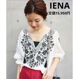 イエナ(IENA)の【早い者勝ち】 IENA エンブロイダリー　刺繍ブラウス(シャツ/ブラウス(長袖/七分))