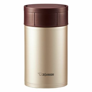 【色: シナモンゴールド】象印 ( ZOJIRUSHI ) ステンレスフードジャ(弁当用品)