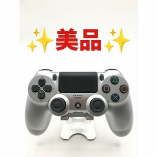 PlayStation4 - 美品 PS4 コントローラー DUALSHOCK4 シルバー　L28