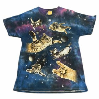 古着　Tシャツ 猫　ミーム(Tシャツ(半袖/袖なし))