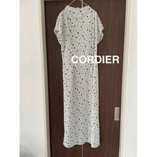 CORDIER - CORDIER コルディア  I ラインワンピース 美品