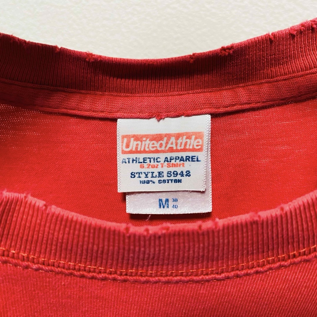 江崎グリコ(エザキグリコ)の一点物　グリコ　ビッグプリント　ボロTシャツ メンズのトップス(Tシャツ/カットソー(半袖/袖なし))の商品写真