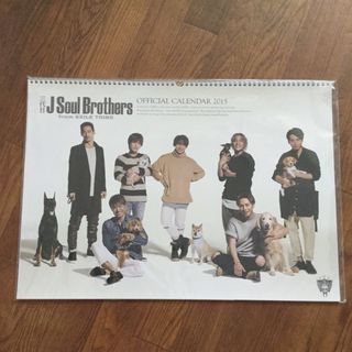 サンダイメジェイソウルブラザーズ(三代目 J Soul Brothers)の三代目J Soul Brothers 2015年 壁掛けカレンダー(ミュージシャン)