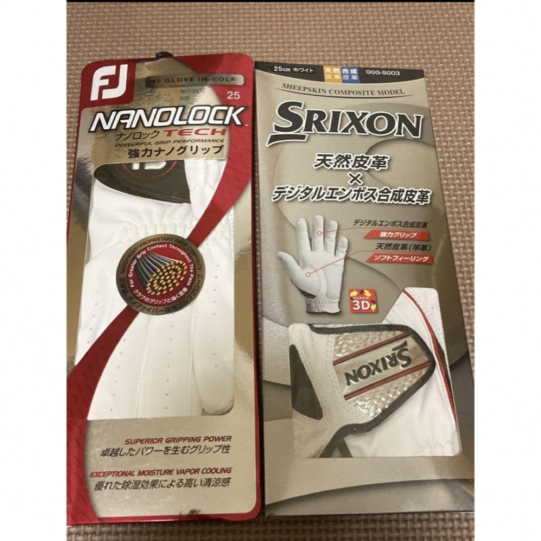 Srixon(スリクソン)のフットジョイ　スリクソン　ゴルフグローブ スポーツ/アウトドアのゴルフ(その他)の商品写真