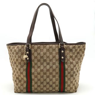 グッチ(Gucci)のグッチ GGキャンバス シェリーライン トートバッグ （12410569）(トートバッグ)