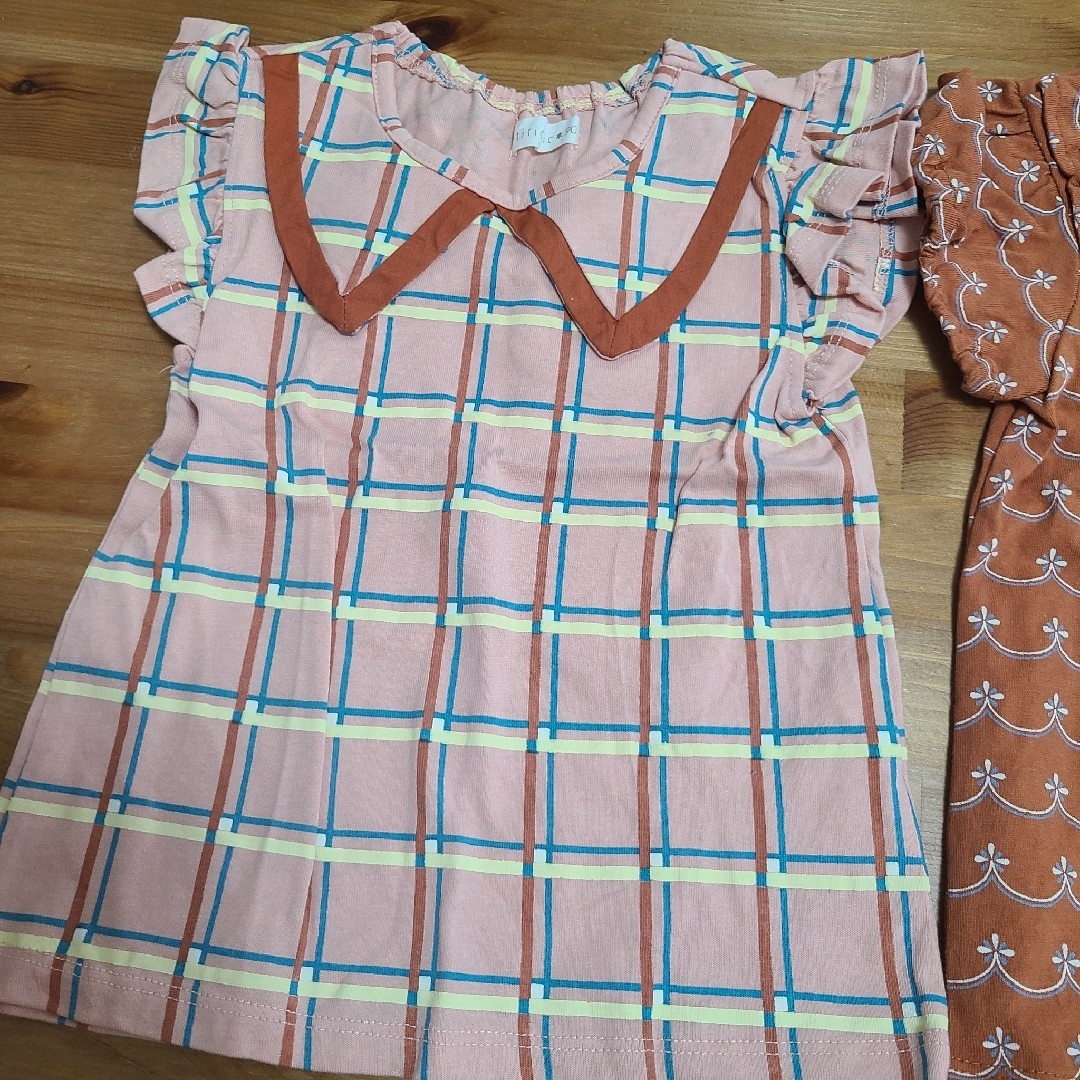 バースデイ(バースデイ)のティティシック 90cm 95cm 2枚セット キッズ/ベビー/マタニティのキッズ服女の子用(90cm~)(Tシャツ/カットソー)の商品写真