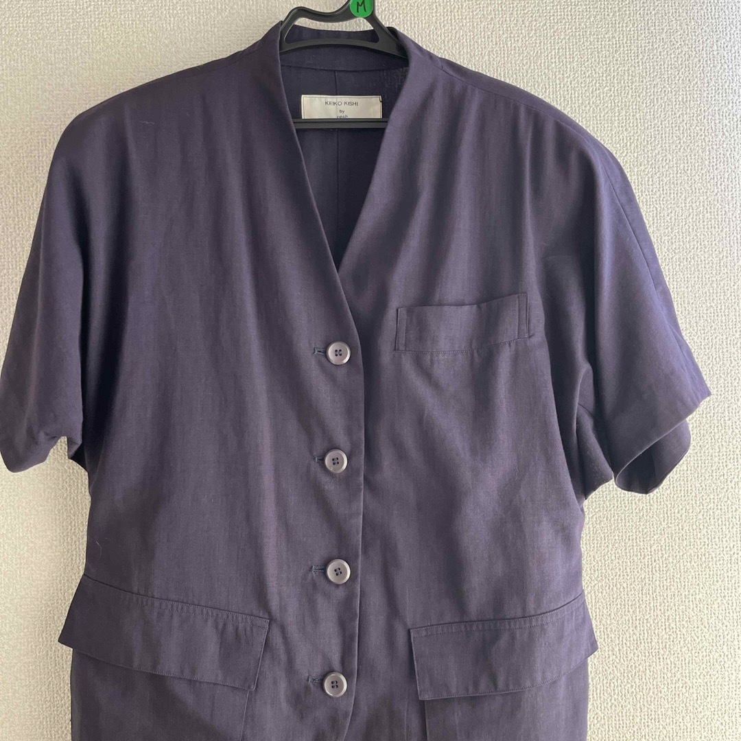 ケイココシ　セットアップ　半袖ジャケット、ロングスカート レディースのフォーマル/ドレス(スーツ)の商品写真