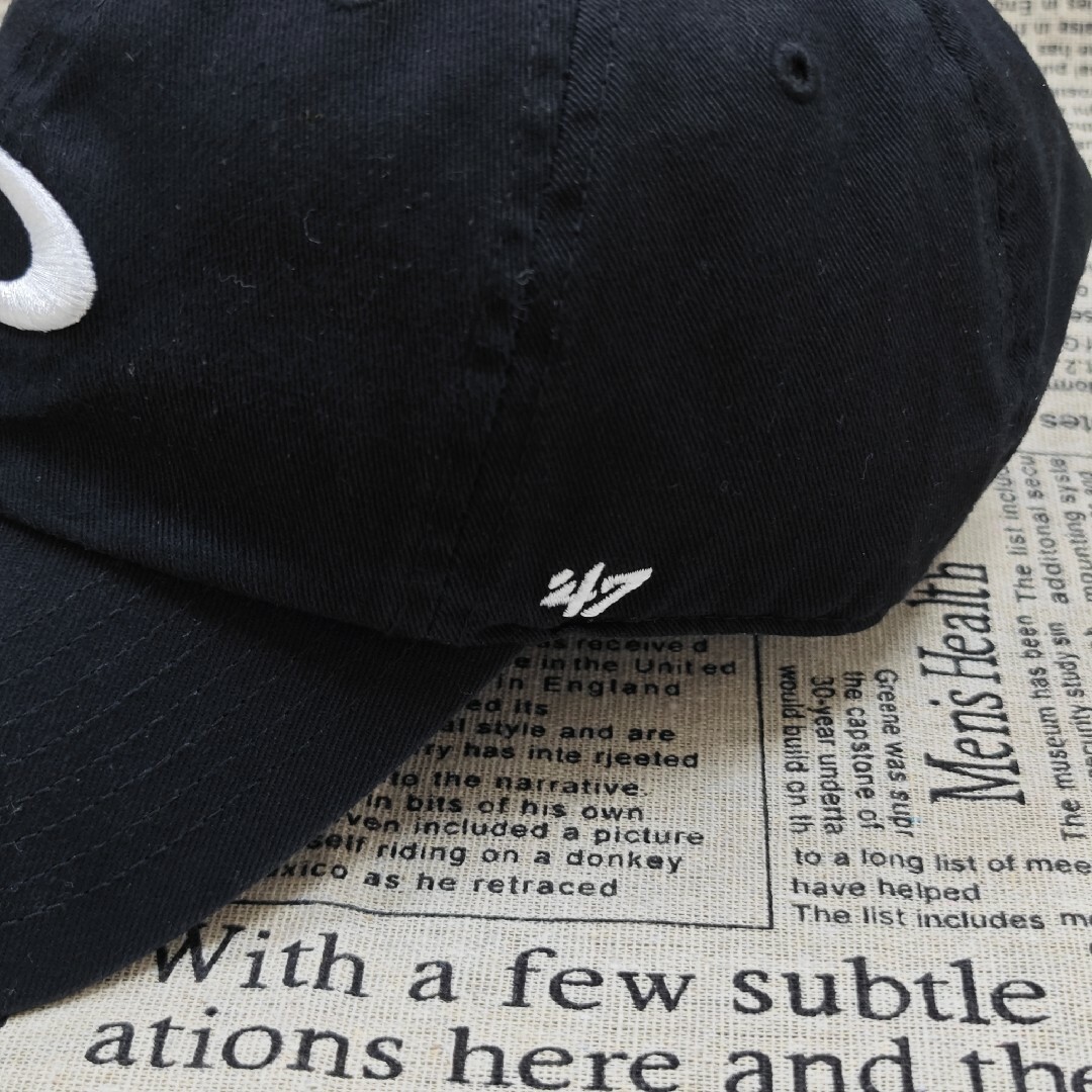 Oakley(オークリー)のY2K OAKLEY フロントロゴ REMIX DAD HAT BLACKOUT メンズの帽子(キャップ)の商品写真