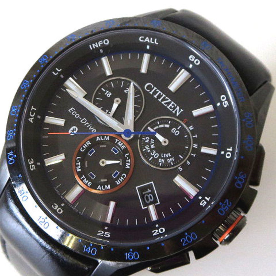 CITIZEN(シチズン)のシチズン腕時計エコドライブ ブルートゥース チタニウムクロノBZ1035-09E レディースのファッション小物(腕時計)の商品写真