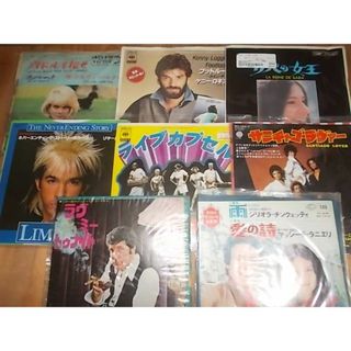 epw0630　【ALIDA　レコード】【未確認】　ジリオラチンクエッティ・シルヴィバルタンなど　EP8枚セット(ポップス/ロック(洋楽))