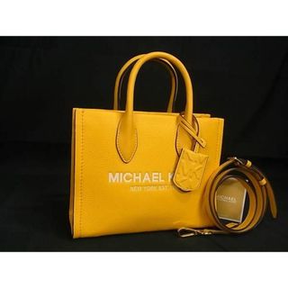 マイケルコース(Michael Kors)の■新品同様■ MICHAEL KORS マイケルコース レザー 2WAY ハンドバッグ ショルダーバッグ レディース イエロー系 BJ1065(その他)