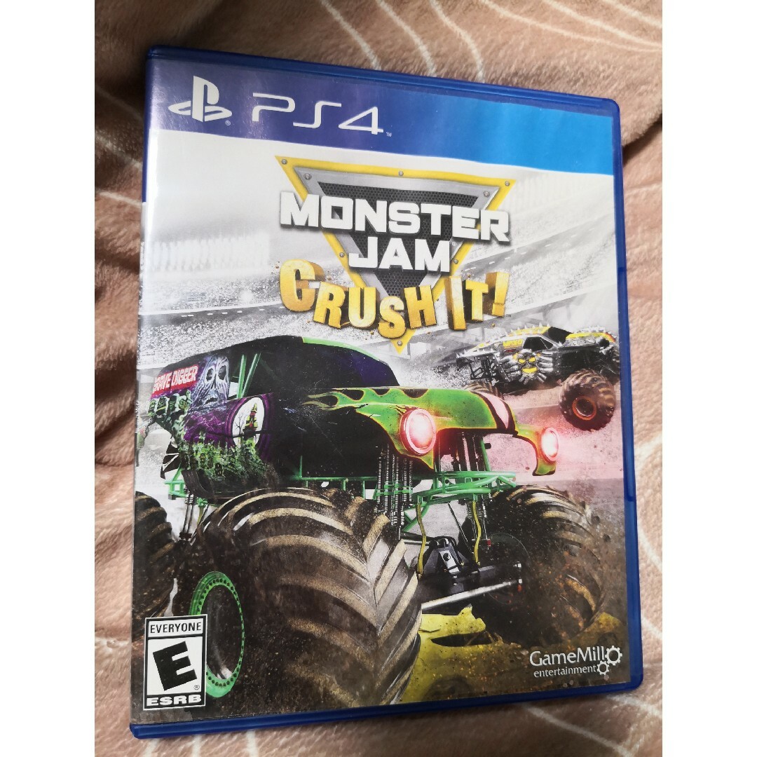 PlayStation4(プレイステーション4)の北米版 MONSTER JAM CRUSH IT モンスタージャム クラッシュ エンタメ/ホビーのゲームソフト/ゲーム機本体(家庭用ゲームソフト)の商品写真