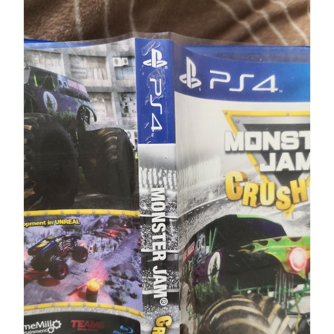 PlayStation4(プレイステーション4)の北米版 MONSTER JAM CRUSH IT モンスタージャム クラッシュ エンタメ/ホビーのゲームソフト/ゲーム機本体(家庭用ゲームソフト)の商品写真