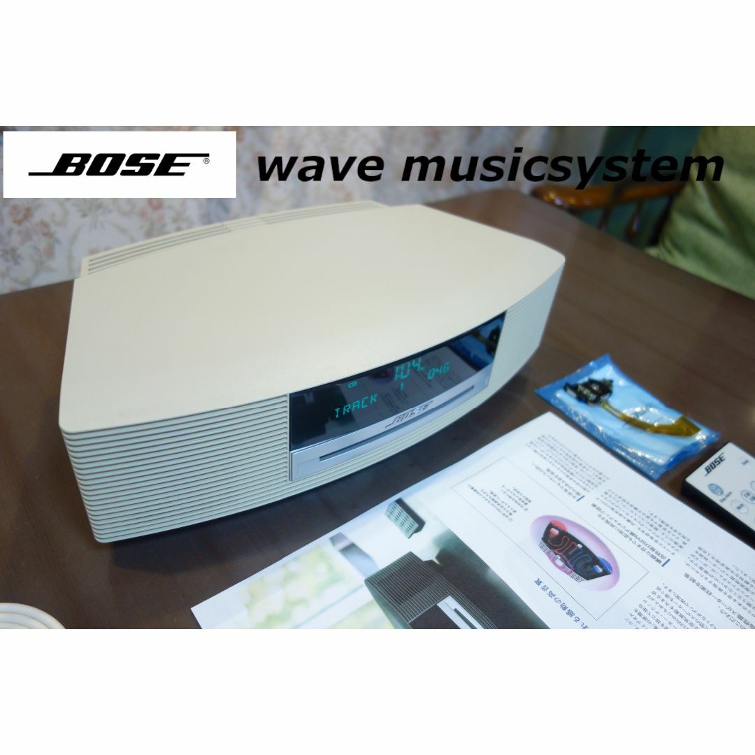 BOSE wave music system　AWRCCC ボーズ　0118 スマホ/家電/カメラのオーディオ機器(アンプ)の商品写真