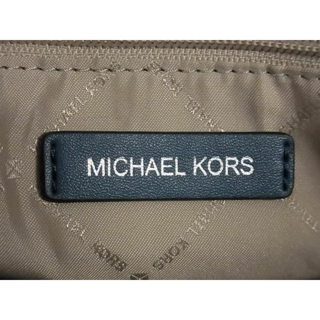 Michael Kors(マイケルコース)の■新品■未使用■ MICHAEL KORS マイケルコース キャンバス×レザー 総柄 2WAY ハンドバッグ ショルダー ブルー系 AW5369 レディースのファッション小物(その他)の商品写真