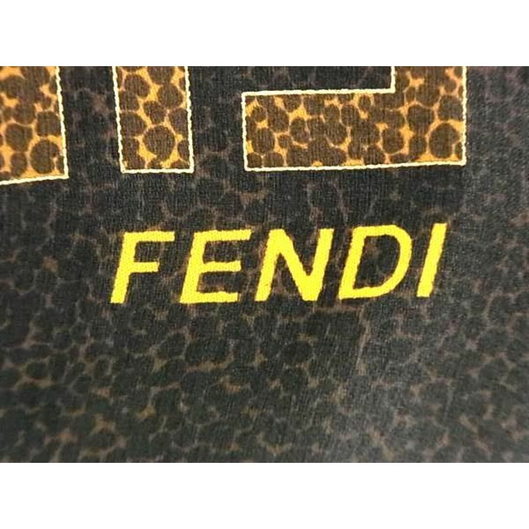 FENDI(フェンディ)の■新品同様■ FENDI フェンディ ズッカ柄 シルク100% スカーフ ハンカチーフ レディース ブラウン系 AU9935 メンズのメンズ その他(その他)の商品写真