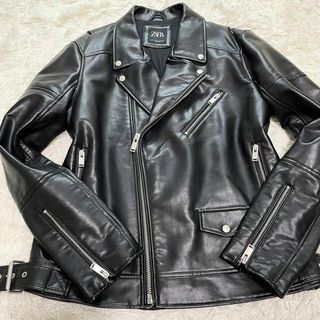 ザラ ダブル ライダースジャケット(メンズ)の通販 100点以上 | ZARAの ザラ ダブル ライダースジャケット(メンズ)の通販 100点以上 | ZARAの