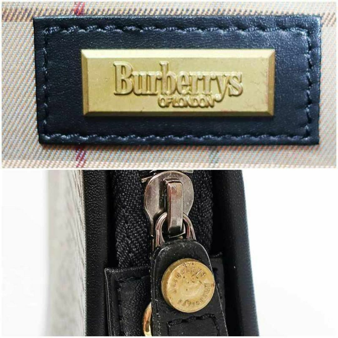 正規品 バーバリー Burberry クラッチ セカンド バッグ ホースロゴ メンズのバッグ(セカンドバッグ/クラッチバッグ)の商品写真