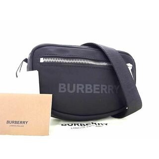 BURBERRY - ■新品■未使用■ BURBERRY バーバリー ナイロン クロスボディ ウェストポーチ ショルダーバッグ メンズ レディース ブラック系 AW5136