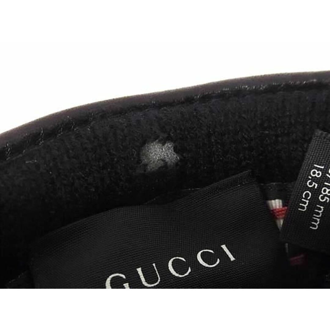 Gucci(グッチ)の■美品■ GUCCI グッチ GGマーモント ラムスキン 手袋 グローブ 表記サイズ 7 1/2 レディース ブラック系 AW1911 メンズのファッション小物(その他)の商品写真