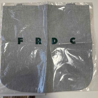 FRDC MINIMAL トートバッグ グレーにグリーンのロゴ(アイドルグッズ)