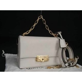 マイケルコース(Michael Kors)の■新品■未使用■ MICHAEL KORS マイケルコース レザー 2WAY ハンドバッグ ショルダー レディース ホワイト系 AW5382(その他)