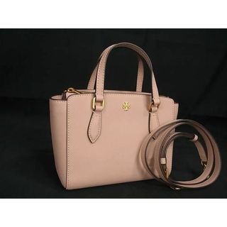 トリーバーチ(Tory Burch)の■新品同様■ TORY BURCH トリーバーチ PVC 2WAY ハンドバッグ ショルダー クロスボディ レディース ピンク系 AW5368(ハンドバッグ)