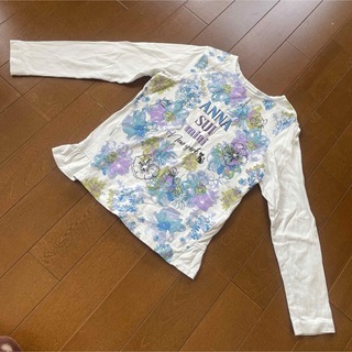アナスイミニ(ANNA SUI mini)のANNA SUI mini 薄水色のロンT(Tシャツ/カットソー)