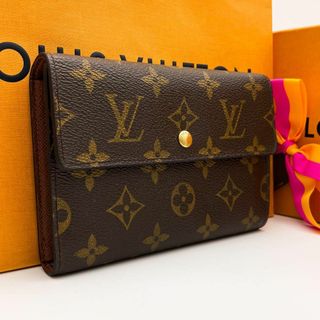 LOUIS VUITTON - ルイヴィトン　モノグラム　エテュイパピエ　三つ折り財布　144