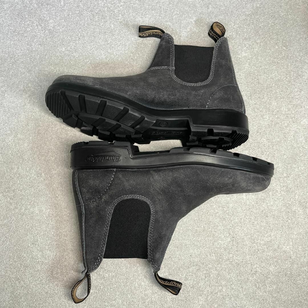 Blundstone(ブランドストーン)のブランドストーン　サイドゴアブーツ 6　25㎝相当 ダークグレー ♪ メンズの靴/シューズ(ブーツ)の商品写真