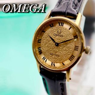 オメガ(OMEGA)の良品！OMEGA DEVILLE 手巻き ゴールド レディース腕時計 650(腕時計)