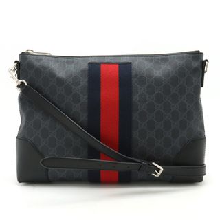 グッチ(Gucci)のグッチ GGスプリーム ウェブライン メッセンジャーバッグ （12420239）(ショルダーバッグ)