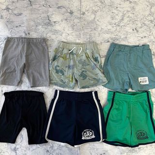 ギャップキッズ(GAP Kids)の【6枚】90cm / 2歳　男の子　ハーフパンツ　半ズボン　やわらかい(パンツ/スパッツ)