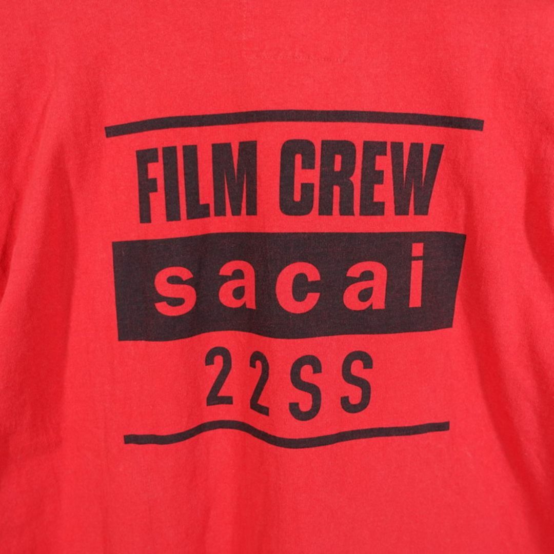 sacai(サカイ)の【良品】sacai　FILM CREW Ｔシャツ　サカイ メンズのトップス(Tシャツ/カットソー(半袖/袖なし))の商品写真