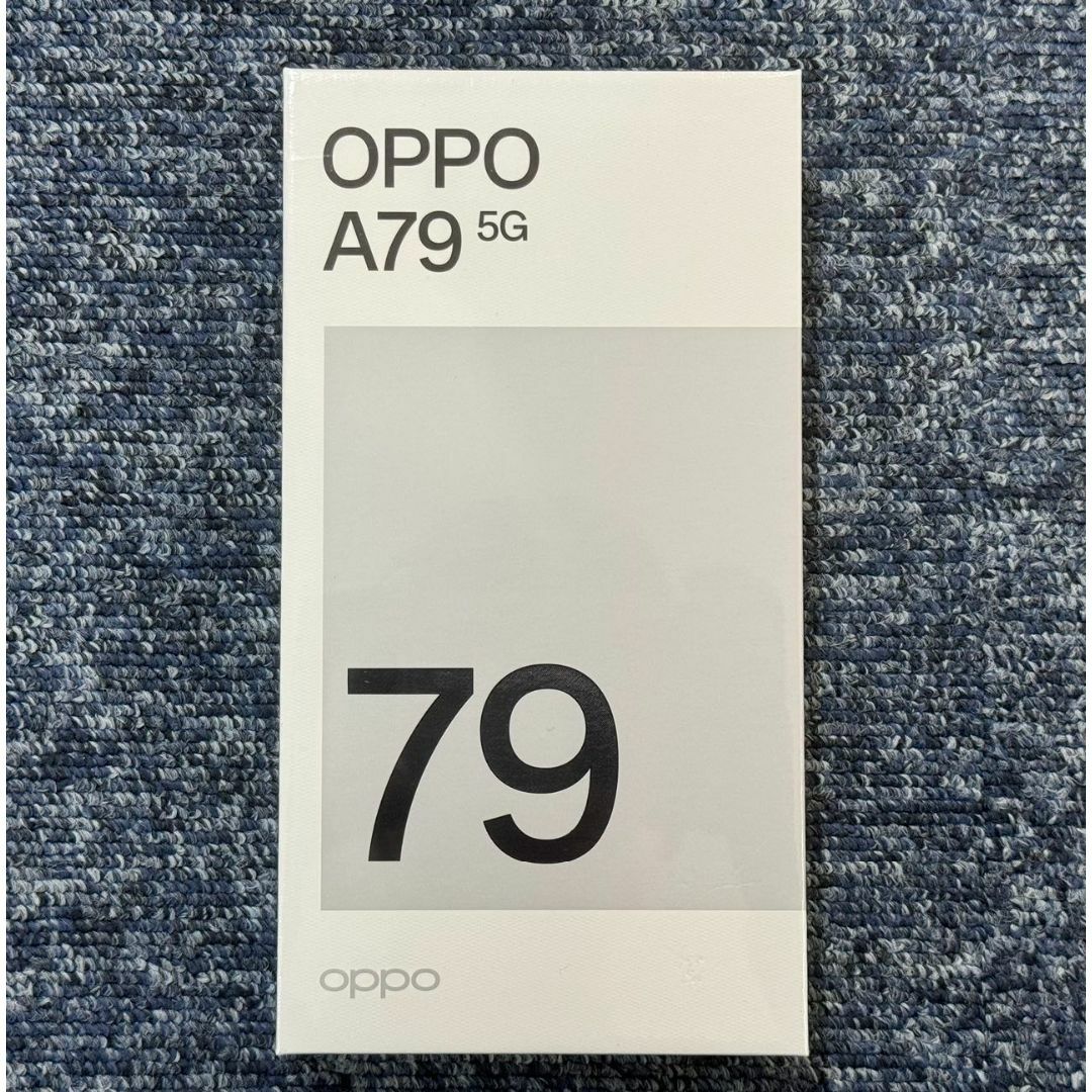 OPPO(オッポ)の新品未開封 OPPO A79 A3030P 5G 128GB SIMフリー スマホ/家電/カメラのスマートフォン/携帯電話(スマートフォン本体)の商品写真