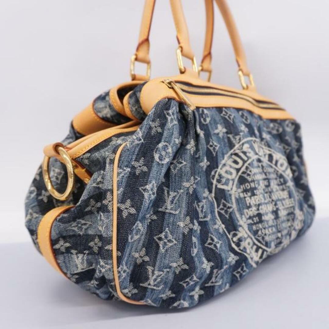 LOUIS VUITTON(ルイヴィトン)の【4hc2840】ルイヴィトン ハンドバッグ/モノグラム・デニム/カバレイエGM/M95336/ブルー【中古】レディース レディースのバッグ(ハンドバッグ)の商品写真