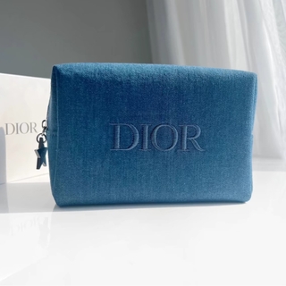 クリスチャンディオール(Christian Dior)の新品未使用 ディオール ポーチ ノベルティ  デニム ブルー Dior(ポーチ)