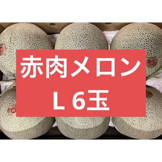 赤肉メロン　L    6玉(フルーツ)