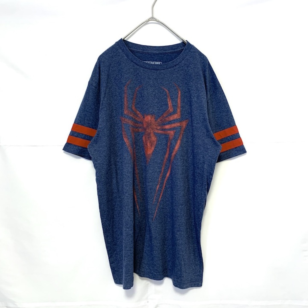 MARVEL(マーベル)の90s 古着 マーベル Tシャツ スパイダーマン ビッグロゴ M メンズのトップス(Tシャツ/カットソー(半袖/袖なし))の商品写真