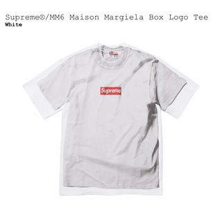 Supreme x MM6 Box Logo Tee 