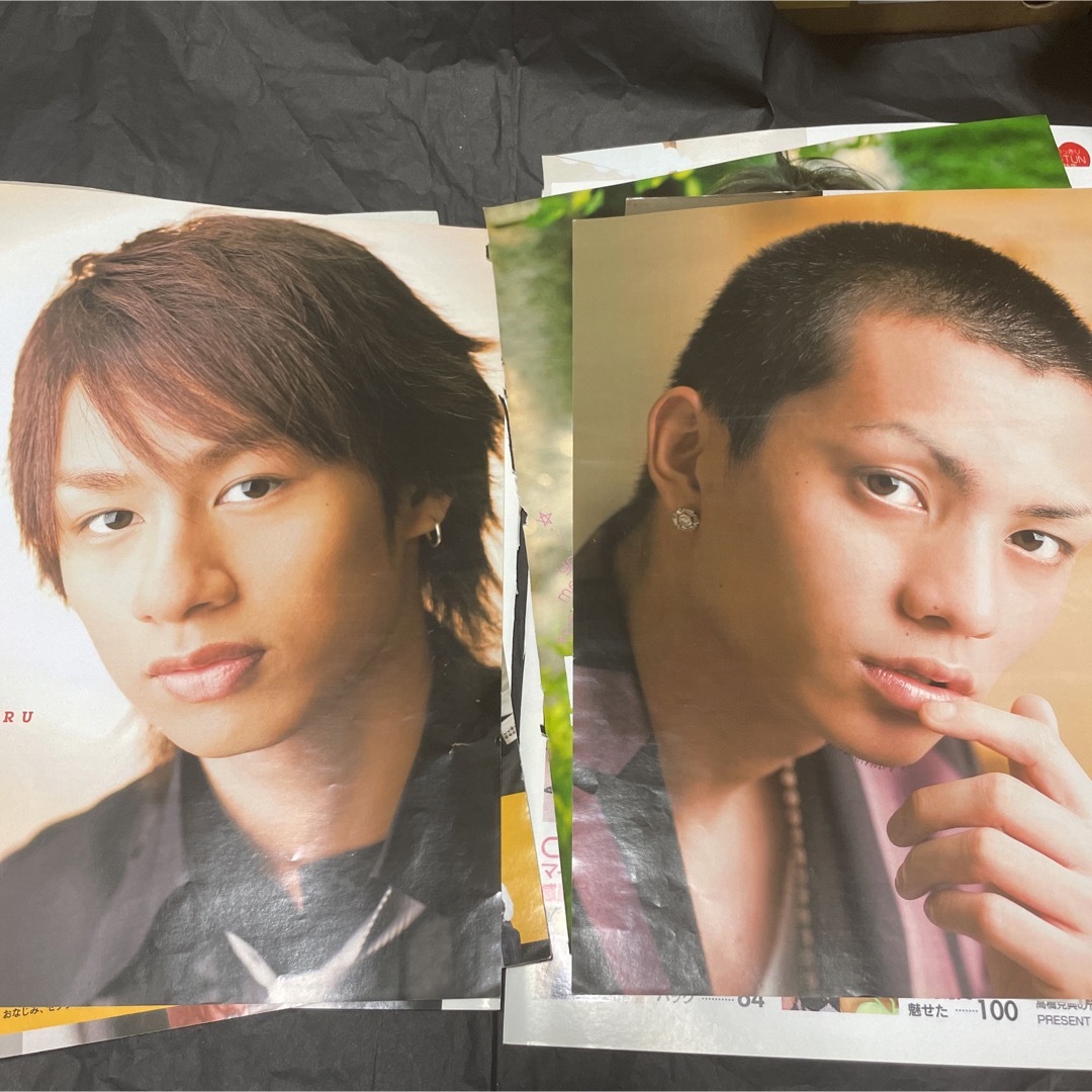 KAT-TUN(カトゥーン)のポポロ 2006年11月号 KAT-TUN 切り抜き エンタメ/ホビーのタレントグッズ(アイドルグッズ)の商品写真