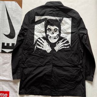 supreme misfits ステンカラーコート　黒　