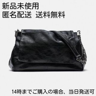 ザラ(ZARA)のフラップロッカーショルダーバッグ(ショルダーバッグ)