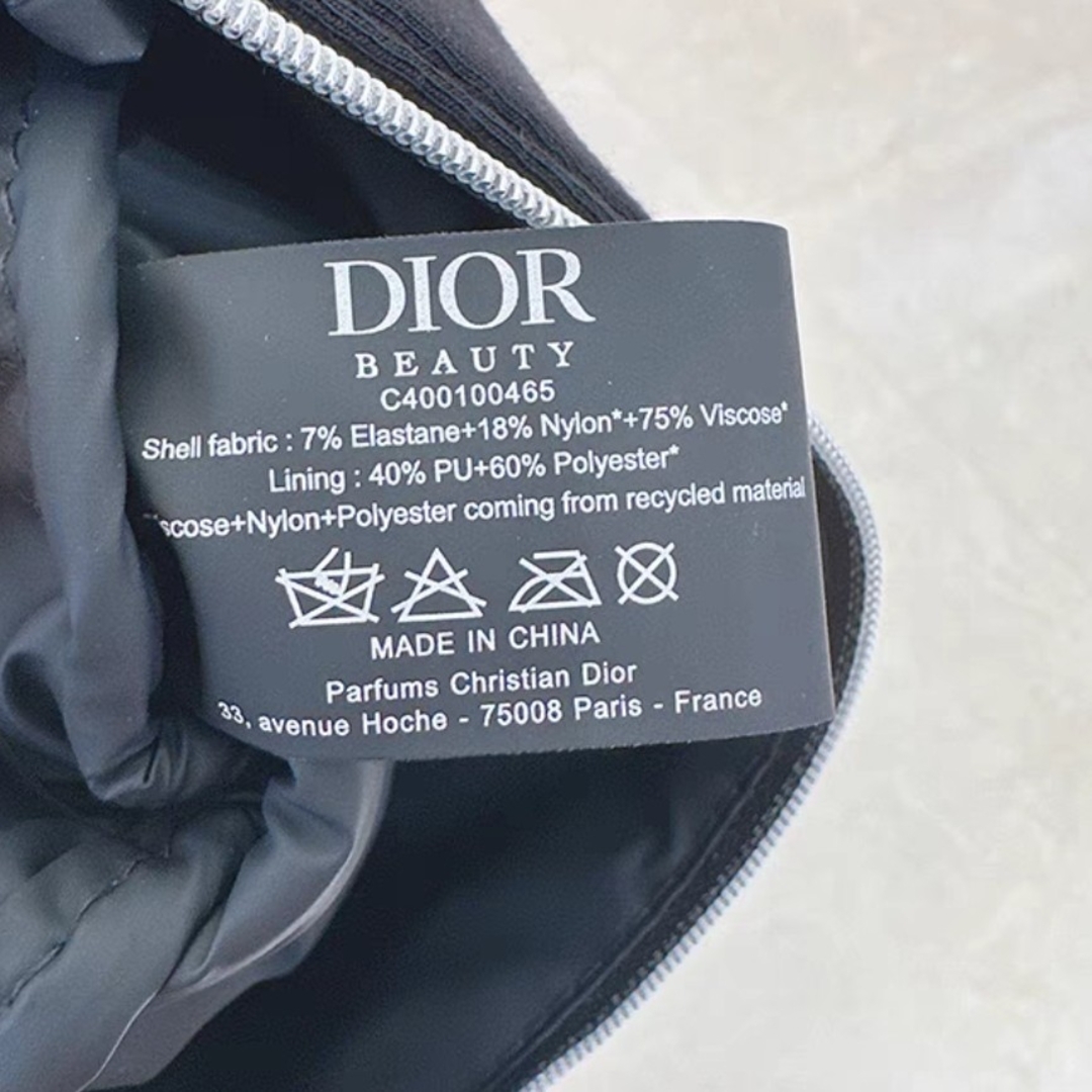 Christian Dior(クリスチャンディオール)の新品未使用 ディオール フラット  ブラック ポーチ  Dior レディースのファッション小物(ポーチ)の商品写真