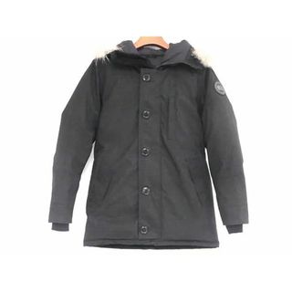 カナダグース(CANADA GOOSE)の■極美品■ CANADA GOOSE カナダグース クレストン ナイロン ジャケット 上着 サイズ XS 洋服 メンズ ブラック系 AW3544(ダウンジャケット)