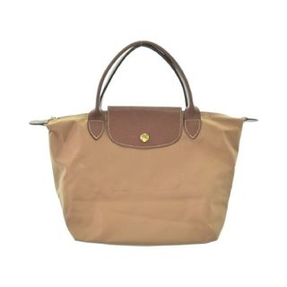 LONGCHAMP - LONGCHAMP ロンシャン ハンドバッグ S 茶 【古着】【中古】